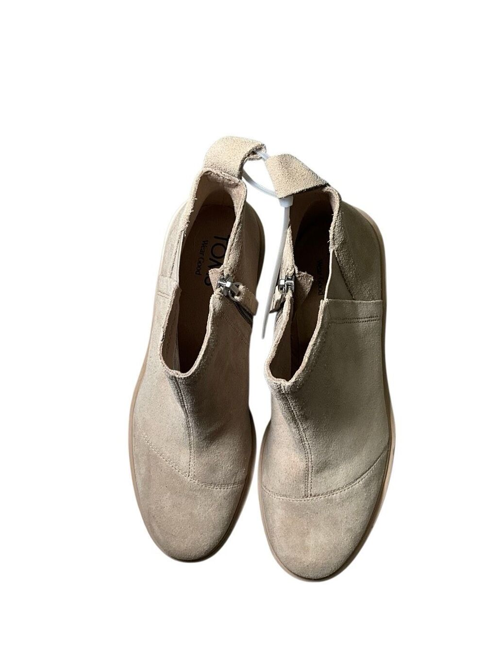 Toms | Maude Zippered Wedge Booties - Picture 7 of 10